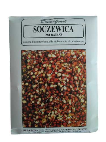 Soczewica na kiełki 160g DIET-FOOD soczewica kiełki