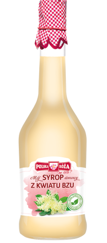 Syrop z kwiatu bzu 500ml Polska Róża katar kaszel