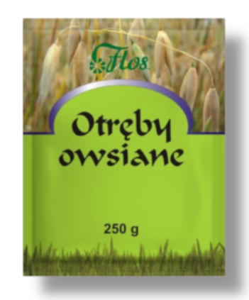 Otręby owsiane 250g Flos