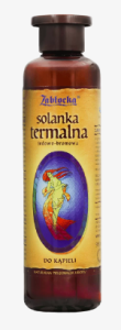 Solanka termalna jodowo bromowa do kąpieli 950ml Zabłocka  skóra łuszczyca nawilżenie odprężenie