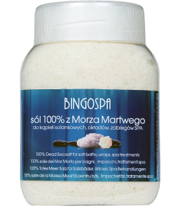Sól 100% z Morza Martwego 1250 g BINGOSPA