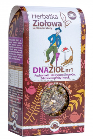 HERBATKA DNAZIOŁ NR 1 - SUPLEMENT DIETY - 80g Natura Wita