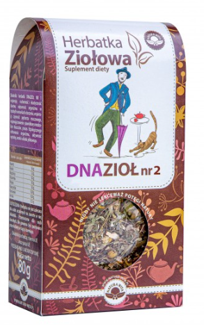 HERBATKA DNAZIOŁ NR 2 - SUPLEMENT DIETY - 80g Natura Wita
