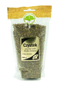 Czystek suszone ziele dziko rosnący 100g Astron