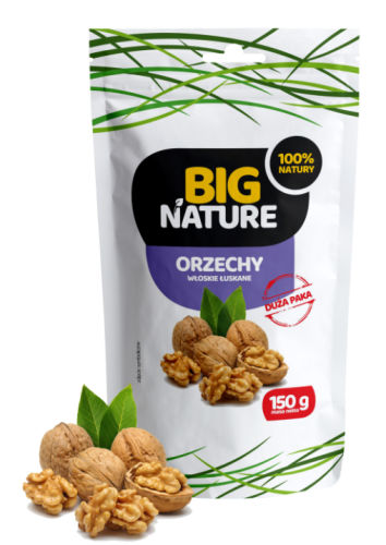 Orzechy włoskie łuskane 150g Big Nature