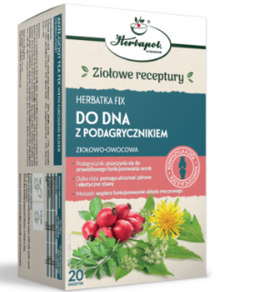 Do dna z podagrycznikiem 20 sasz.Herbapol nerki stawy układ moczowy
