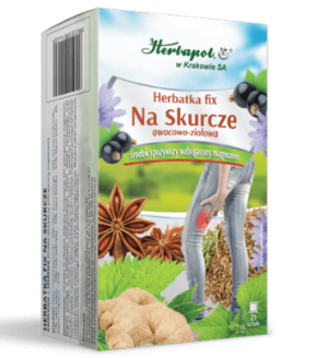 Herbata na skurcze (wzbogacony magnezem) 42g Herbapol mięśnie układ nerwowy stawy ścięgna