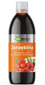 Jarzębina sok 500ml EkaMedica odporność skóra kości