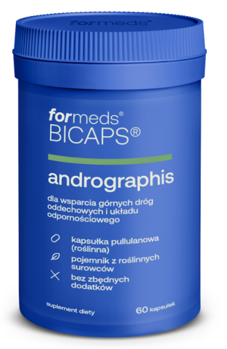 BICAPS andrographis 60 kap Formeds odporność drogi oddechowe wątroba