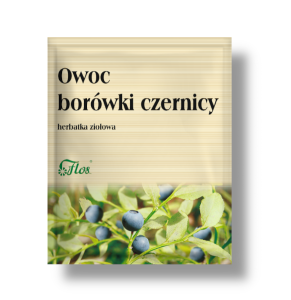 Owoc borówki czernicy herbatka ziołowa 50g Flos