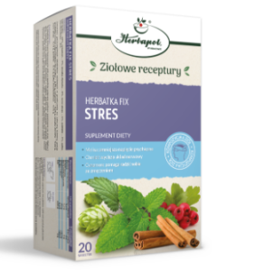 Herbatka fix STRES Herbapol układ nerwowy stres zmęczenie