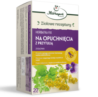 Herbatka fix NA OPUCHNIĘCIA z przytulią nerki diureza