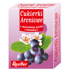 Cukierki aroniowe 50g Reutter zmęczenie znużenie