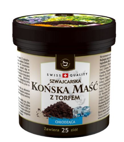 Końska Maść z Torfem Chłodząca HerbaMedicus 225ml stawy mięśnie