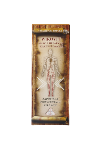 Wirovit Maść z heparyną i kasztanowcem 75 ml Aram Natura żylaki