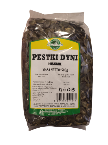 Pestki dyni łuskane 500g Smakosz
