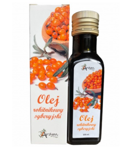 Olej rokitnikowy syberyjski Aram Natura 100ml Produkt pozbawiony GMO