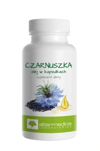 Czarnuszka olej w kapsułkach altermedica 90kaps. na alergię