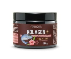 Kolagen+pięć składników premium Skoczylas 184g kości, skóra i naczynia krwionośne
