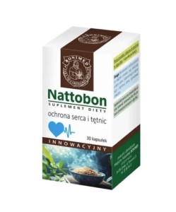 Nattobon Bonimed innowacyjny  30 kapsułek ochrona serca i tętnic