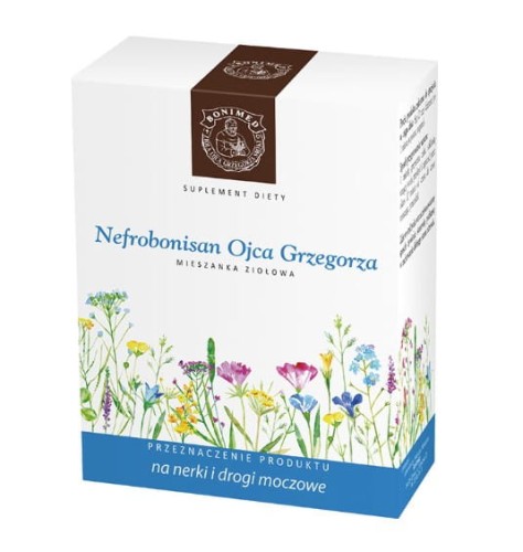 Nefrobonisan Ojca Grzegorza 200g Bonimed mieszanka ziołowa na nerki i drogi moczowe