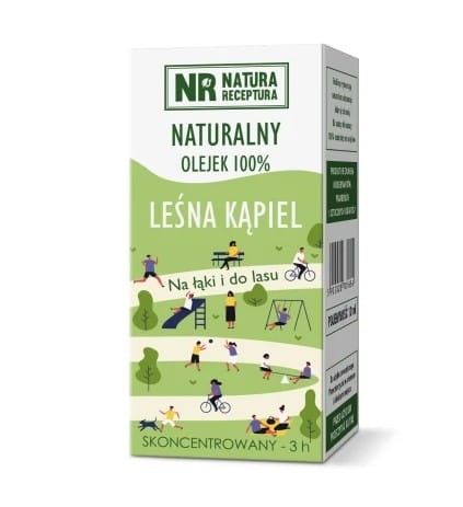 Leśna kąpiel 10ml Natura Receptura olejek 100% naturalny bezpieczne obcowanie z naturą