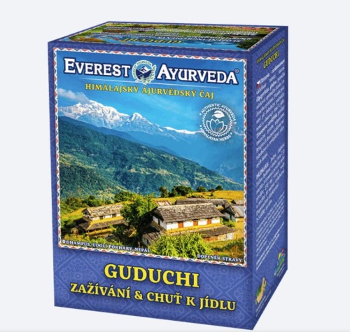 Guduchi 14 herbatka ziołowa 100g Everest Ayurveda na rozstrój żołądka