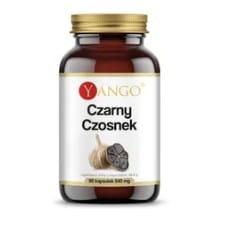Czarny czosnek 90 kapsułek YANGO układ odpornościowy, oddechowy, poprawa ciśnienia i krążenia krwi