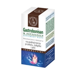 Gastrobonisan 60 kapsułek innowacyjny Bonimed na podrażnienia przełyku, żołądka i jelit