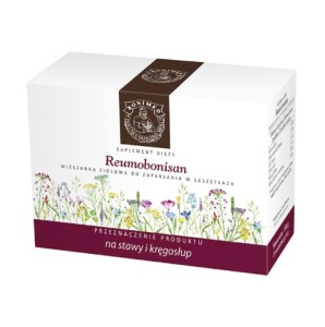 Reumobonisan mieszanka ziołowa w saszetkach 100g (25x4g) Bonimed na stawy i kręgosłup