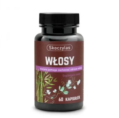 Włosy 60 kapsułek Skoczylas pomaga zachować zdrowe włosy oraz skórę