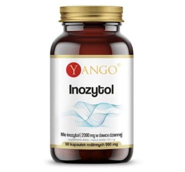 Inozytol YANGO 90 kapsułek roślinnych dobre samopoczucie