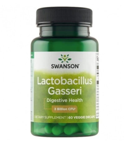 Lactobacillus Gasseri 60 kapsułek Swanson zdrowie układu pokarmowego