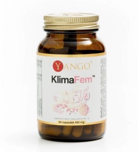 KlimaFem 90 kapsułek YANGO pomoc w okresie menopauzy