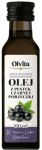 Olej z pestek czarnej porzeczki CZARNA PORZECZKA 100% 100ml OLVITA