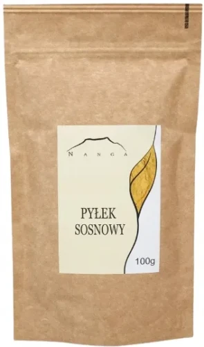 Pyłek sosnowy NANGA 25g Pyłek z sosny  100%