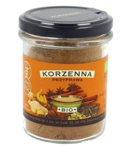 Przyprawa korzenna BIO 60g Pięć Przemian do piernika, ciastek korzennych oraz rozgrzewających napojów