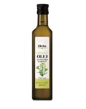 Olej z Lnianki (rydzowy) 250ml Olvita zimno tłoczony nieoczyszczony