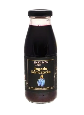 Sok Jagoda Kamczacka 100% 250ml Dary Sadu NFC