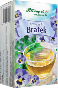 Herbatka fix BRATEK FIOŁEK TRÓJBARWNY 100% ziele Bratka Herbapol