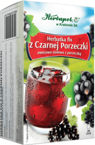 Herbatka fix Z CZARNEJ PORZECZKI 20szt x 2,5g Herbapol Czarna porzeczka