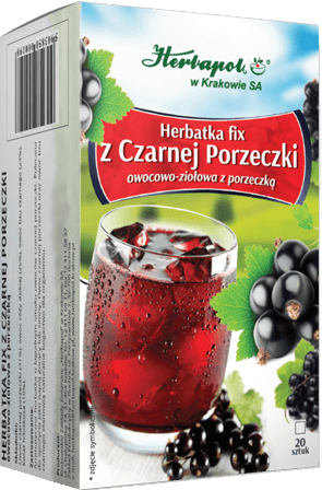 Herbatka fix Z CZARNEJ PORZECZKI 20szt x 2,5g Herbapol Czarna porzeczka
