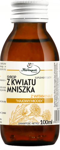 Syrop Z KWIATU MNISZKA z witaminą C 100 ml Kwiat Mniszka Herbapol