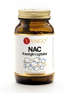 NAC N-acetylo-L-cysteina 90 kapsułek YANGO