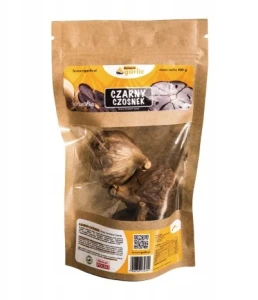 Czarny czosnek główki 100g ferment Garlic produkt fermentowany naturalny