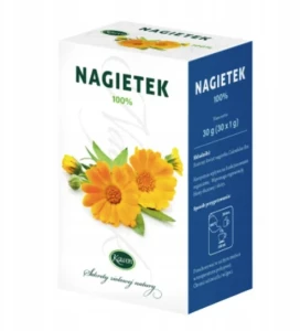 Nagietek 100% fix Kawon 30x1g Herbatka w saszetkach Wspomaganie regeneracji błony śluzowej i skóry