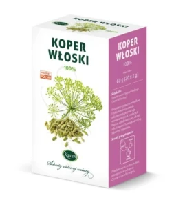 Koper włoski 100% fix Kawon 30x2g Herbatka w saszetkach przewód pokarmowy, niestrawność, wzdęcia, układ oddechowy odkrztuszanie, odporność