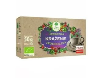 Herbatka krążenie ekologiczna Dary Natury herbatka w saszetkach 25x2g