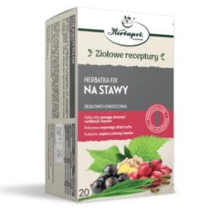 Na stawy herbatka ziołowo-owocowa fix 20x2g ochrona stawów, wsparcie układu ruchu, ruchliwość stawów