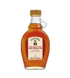 100% oryginalny syrop klonowy 189ml Kanada klasa A, ciemny, intensywny smak Smokey Kettle